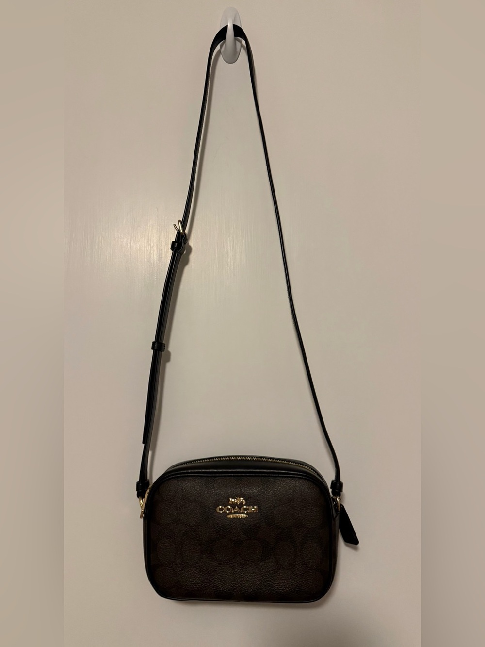 Coach Women's Mini Jamie Camera Bag in Signature Canvas - Picture 8 of 9